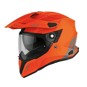 Мотошлем AIROH COMMANDER COLOR, ORANGE FLUO MATT