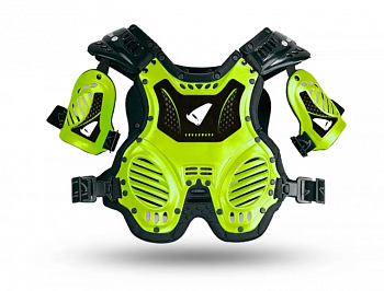 Защита панцирь детский UFO SHOCKWAVE CHEST PROTECTOR, Neon Yellow (BP03051#DFLU)