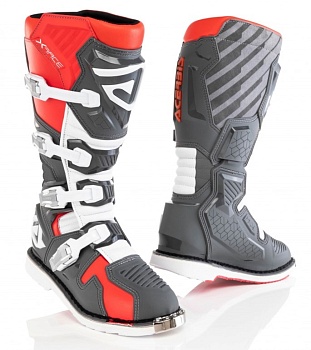 Мотоботы кроссовые Acerbis X-RACE Red/Grey