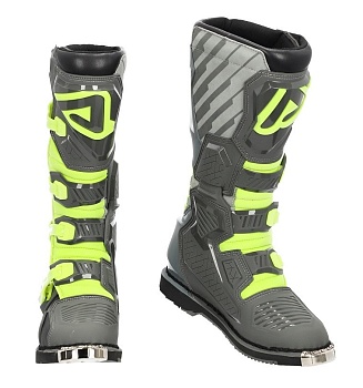 Мотоботы кроссовые Acerbis X-RACE Grey/Yellow