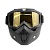 Очки снегоходные с двойной линзой + маска AiM (PRO) 302-100 Black Matt