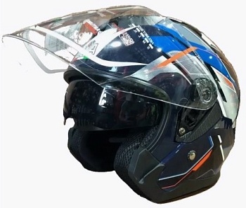 Шлем AiM JK526 Blue/Red/Black