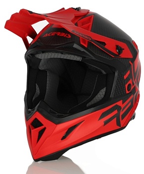 Шлем Acerbis STEEL CARBON Red 2