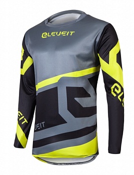 Джерси ELEVEIT X LEGEND 23 YELLOW GREY, YELLOW/GREY мужской 2XL