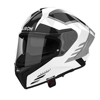 Мотошлем AIROH MATRYX THRON, WHITE GLOSS
