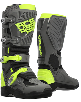 Мотоботы кроссовые Acerbis WHOOPS Grey/Yellow
