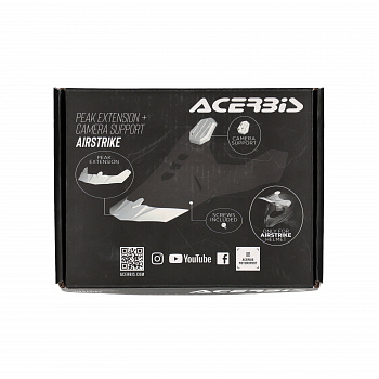 Крепление камеры на козырек шлема Acerbis AIRSTRIKE Black