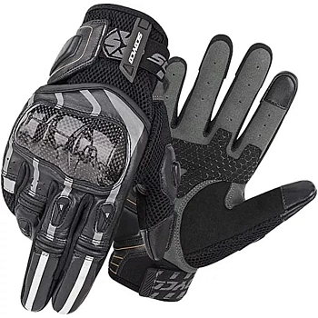 Перчатки кожаные Scoyco MC109 (Carbon) Black