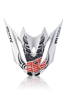 Козырёк Acerbis для шлема PROFILE 4.0 White/Blue/Red