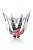 Козырёк Acerbis для шлема PROFILE 4.0 White/Blue/Red