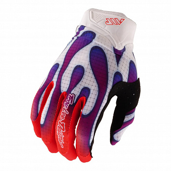 Мотоперчатки Troy Lee Designs Air Overspray White / Violet