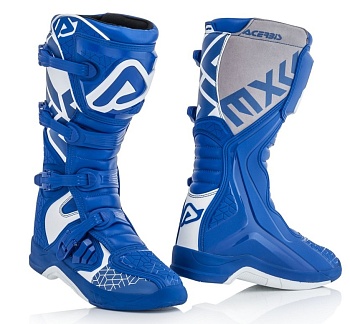 Мотоботы кроссовые Acerbis X-TEAM Blue/White