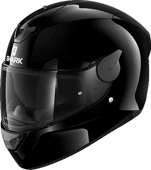 Мотошлем SHARK SKWAL 2 BLANK WHT LED (HE4903E), BLK