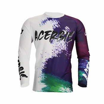 Джерси Acerbis J-WINDY VENTED BRUSH White/Purple