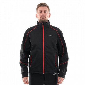 Куртка Explorer Black-Red мужская, Softshell