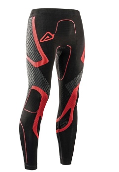 Термобельё кальсоны Acerbis X-BODY WINTER TECHNICAL UNDERWEAR Black/Red
