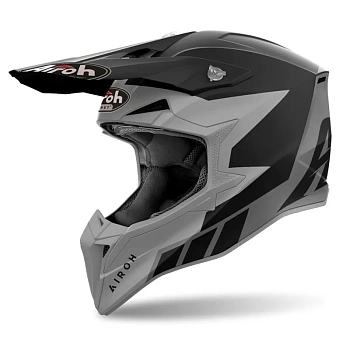 Мотошлем AIROH WRAAAP RELOADED, ANTHRACITE MATT
