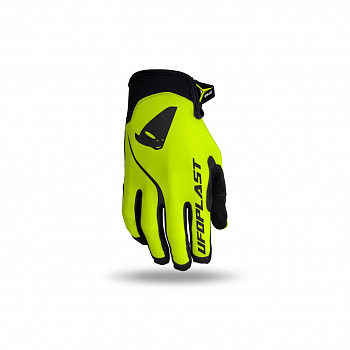 Мотоперчатки подростковые UFO SKYLINE BOY Gloves Neon Yellow