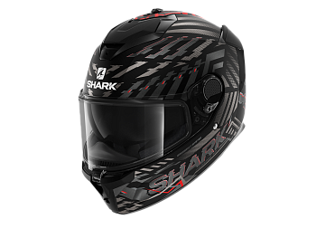 Мотошлем SHARK SPARTAN GT E-BRAKE MAT DD ring, KRA