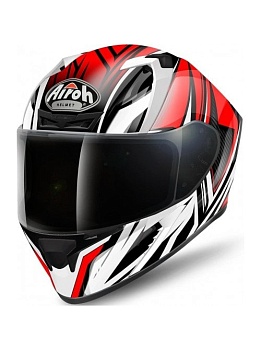 Мотошлем AIROH VALOR CONQUER, RED GLOSS