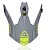 Козырёк Acerbis для шлема STEEL CARBON / X- PRO VTR Grey 2