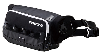 Сумка на пояс водонепроницаемая Taichi WP HIP BAG Black/White, 5L