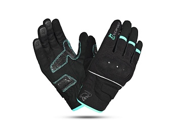 Перчатки DIMOX FUSION WOMEN (WSD-C56), BLACK/TURQUOISE Текстиль женский L