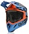 Шлем Acerbis STEEL CARBON Orange/Blue