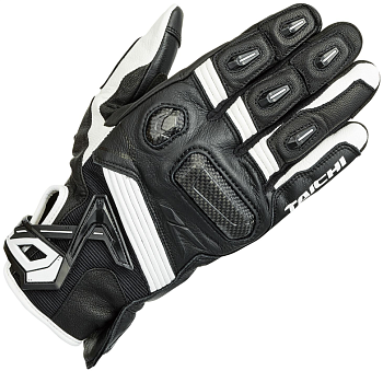 Перчатки комбинированные Taichi Raptor White/Black