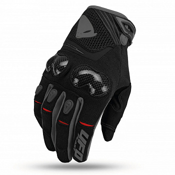 Мотоперчатки UFO CARBON GLOVE Black/Gray