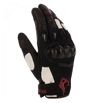 Перчатки Bering PLANET Black/White/Red