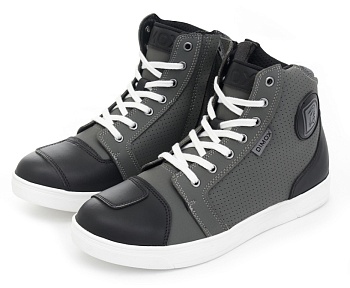 Мотоботы DIMOX Street biker boots ВТ-0926, серый Полиэстер унисекс 