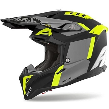 Мотошлем AIROH AVIATOR 3 GLORY, YELLOW MATT
