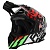 Шлем Acerbis STEEL CARBON 22-06 Green/Red
