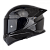 Мотошлем SOMAN Х8, snake carbon fiber black