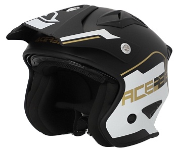 Шлем Acerbis JET ARIA 22-06 White/Black/Gold