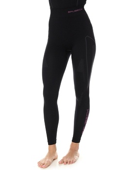 Brubeck  леггинсы женские Thermo Nilit Heat, черный/розовый