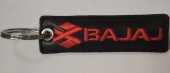 Брелок на ключи Ekipka Bajaj, черно-красный