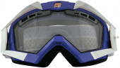 Кроссовые очки Ariete RC Flow, blue, clear double ventilated lens