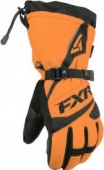 FXR перчатки Fuel 15, черно-оранжевые