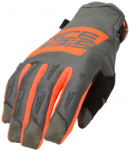 Мотоперчатки Acerbis MX-WP Homologated, orange/grey