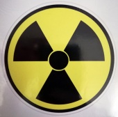 Praid наклейка "Радиация", виниловая, 14х14 см