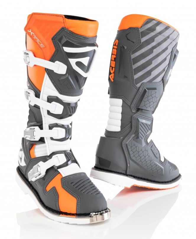 Мотоботы кроссовые Acerbis X-RACE Orange/Grey