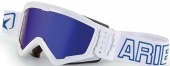 Кроссовые очки Ariete Mudmax, white/blue lens