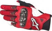Alpinestars Мотоперчатки S-MX AC Glove, красно-белые