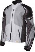 Modeka куртка текстильная мужская AFT-Sport, черно-серая