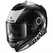  Shark Spartan Carbon 1.2, Skin White/Black/Glossy