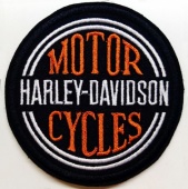 Нашивка Harley-davidson, 10*10 см.