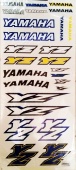 Praid комплект мото наклеек "YAMAHA YZ" виниловая, размер 33*70 см