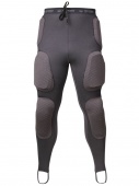 Легинсы с защитой Forcefield Pro pants sport pads, grey